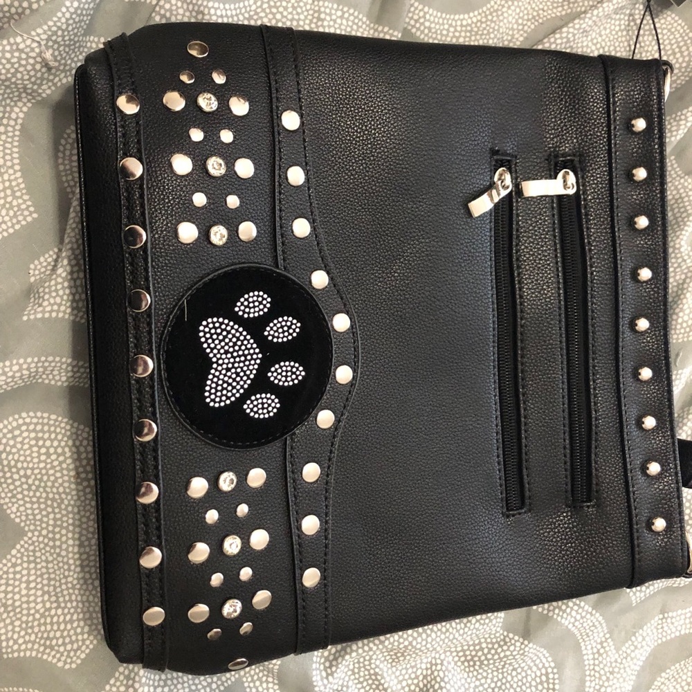 Black satchel